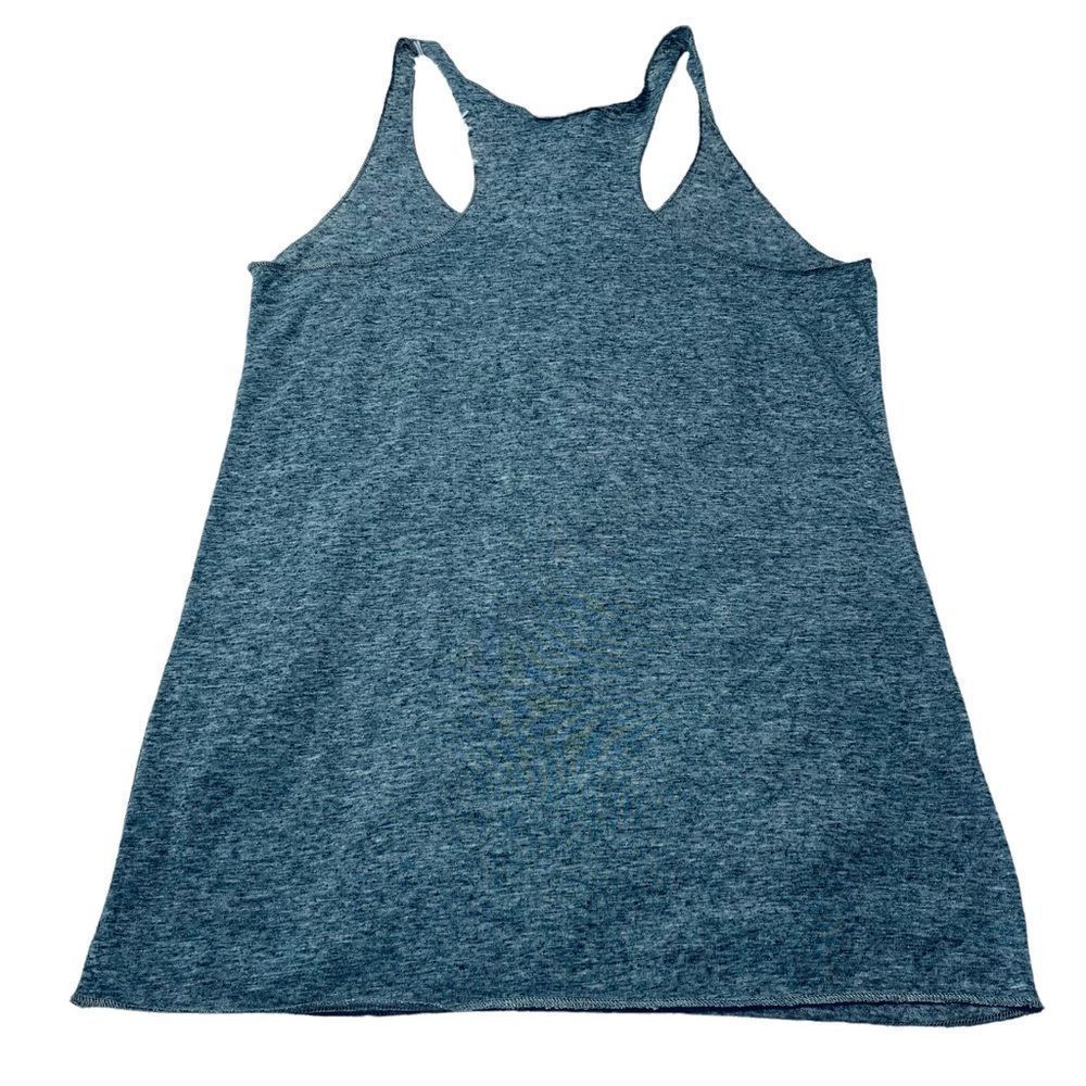NWOT Over the Limit Gray Racerback Tank Top - Picture 4 of 13